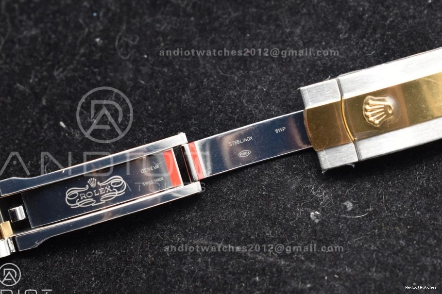 Clean Steel 556 Diamonds 904L RelaxedFit Jubilee 126233 YG VR Dial DateJust Edition on 36 Bracelet SS 1:1 Black Best 0306